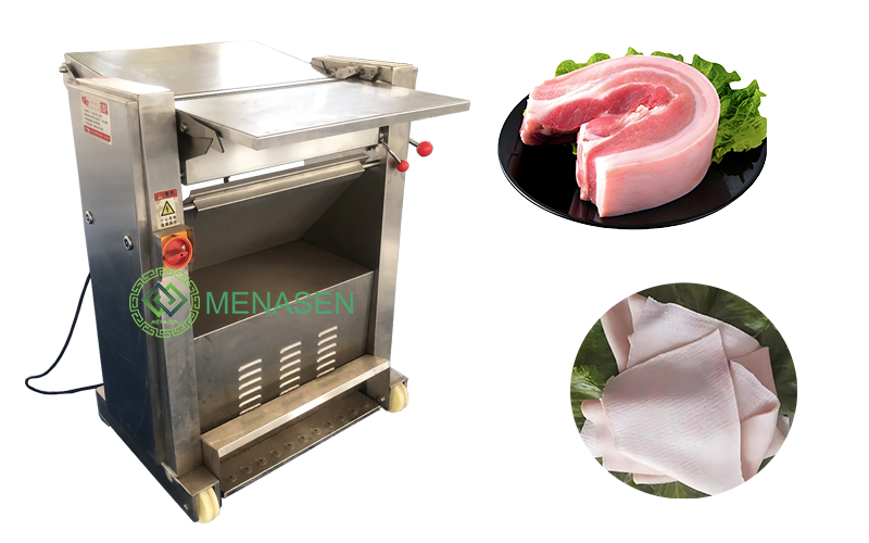 MNS-QP500 Pork Skin Remover Machine