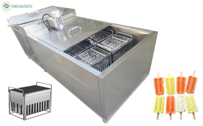 Industrial Popsicle Ice Lolly Making Machine
