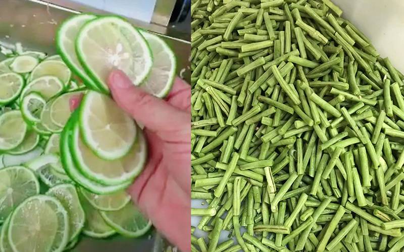 automatic vegetable cutting machine automatic vegetable cutting machine