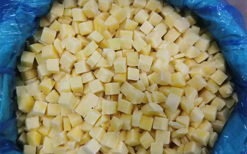 potato dicing machine