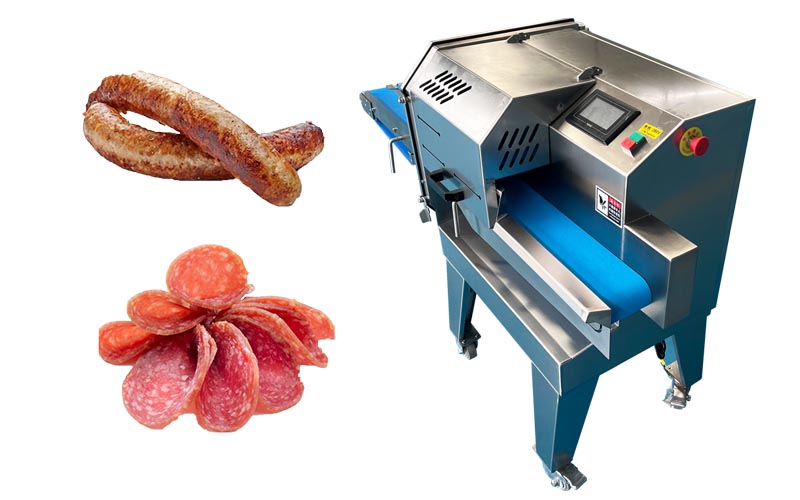 MNS-120 Cooked Meat Beef Pork Baon Slicer Slicing Cutting Machine
