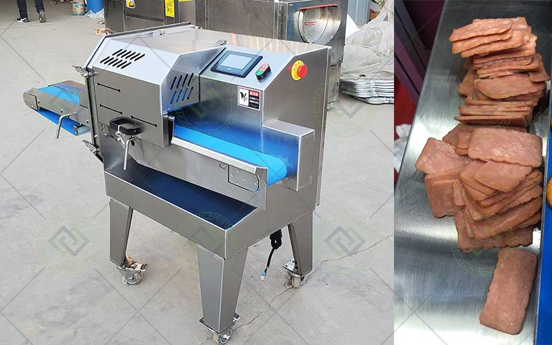 cooked beef pork slicing machine