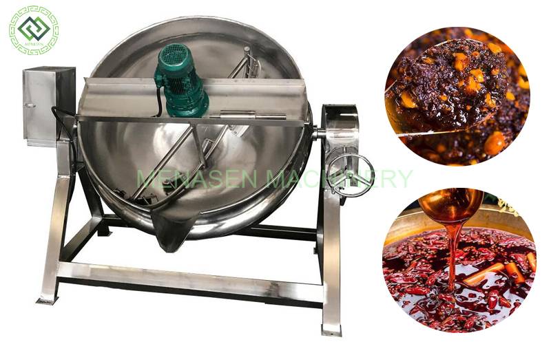 Electric Heating Jacketed Kettle with Agitator