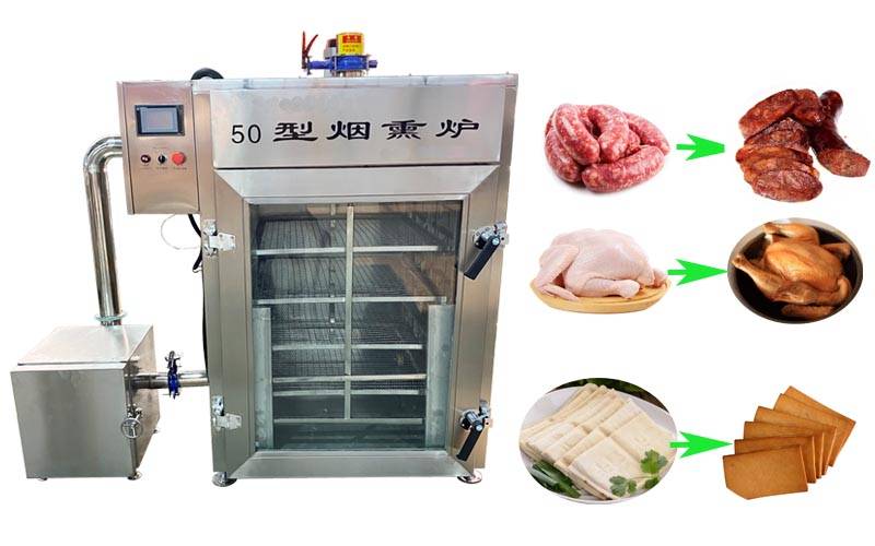 MNS-YX100 Fish Pork Meat Sausage Smokers