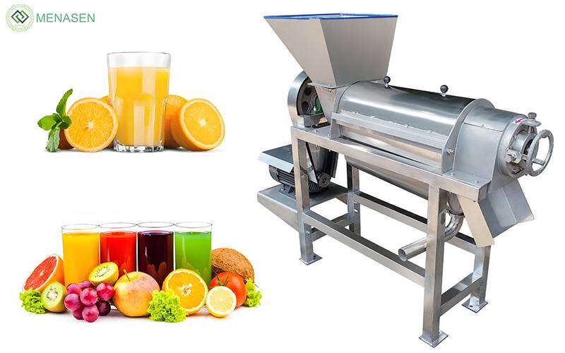 Industrial Automatic Vegetable Fruit Juicer Machine