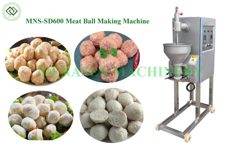 MNS-SD600 Automatic Fish Ball Former Meatball Making Machine