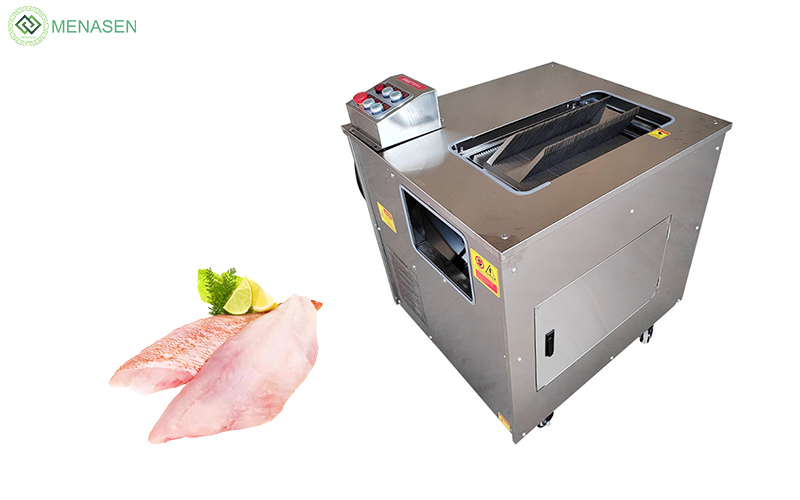MNS-QP200 Meat Salmon Sardine Fish Slicer Machine