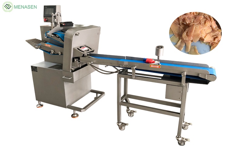 MNS-QP160 Multi-functional Continuous Micro-frozen Mutton Beef Slicer Machine