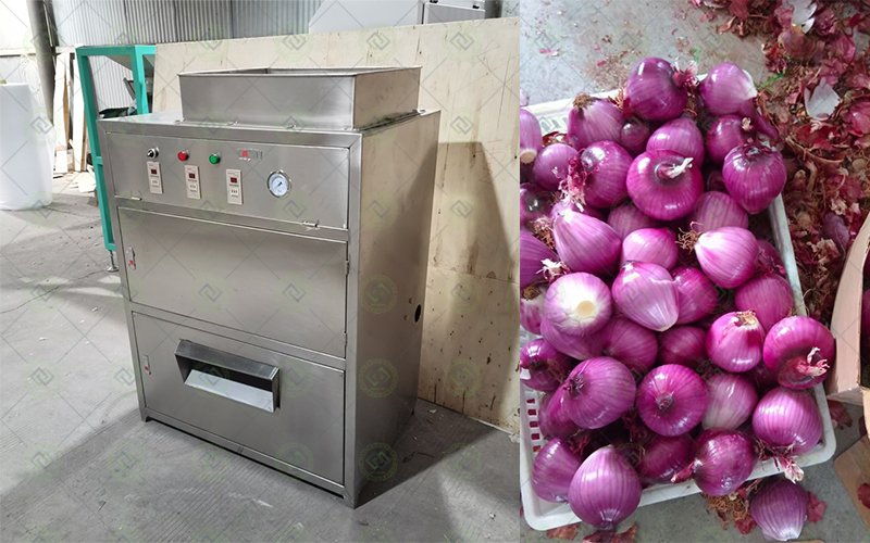 onion garlic peeling machine