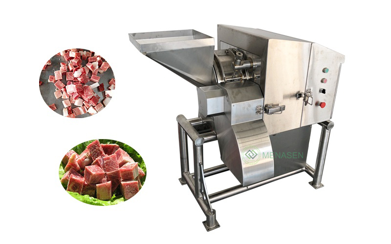 MNS-QD320 Industrial Frozen Beef Pork Cube Cutting Machine Dicer