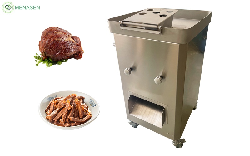 MNS-360 Automatic Commercial Cooked Meat Julienne Cutting Slicer Machine