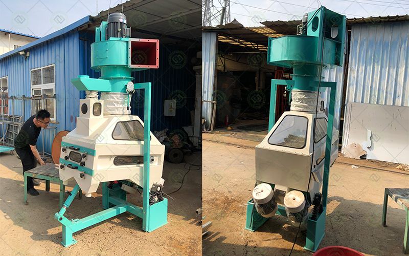 stone remover machine