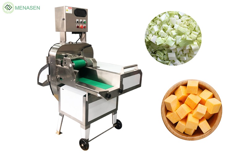 MNS-806L Automatic Vegetable Onion Pumpkin Potato Carrot Dicing Cutting Machine