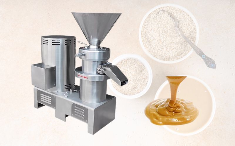 Fine Grinding of Peanut Butter and Sesame Paste: the Birth of Colloid Mill