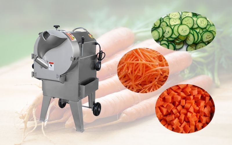 Essential Items for Restaurants: Carrot Processing Julienne Cubes Slice