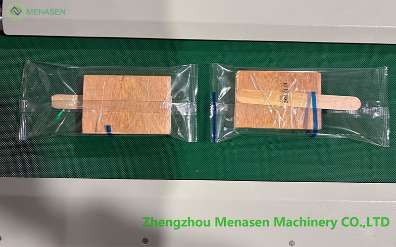 Popsicle packaging machine