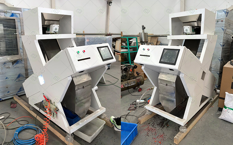 Intelligent optical color sorter Intelligent optical color sorter